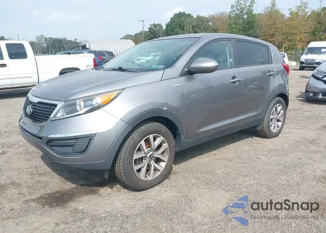 2016 Kia Sportage Lx from USA, damaged, VIN KNDPBCAC5G7876566